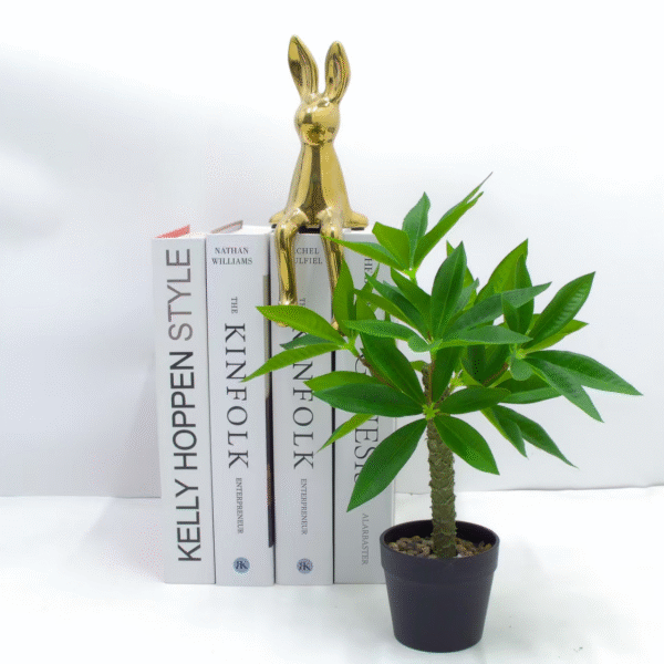 Realistic Potted Artificial Faux Plant | Lifelike Indoor Greenery for Home & Office Decor