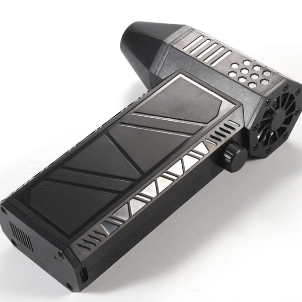 Portable High-Speed Air Duster & Blower for Electronics, PC Cleaning, & Car Detailing - Cordless & Rechargeable with LED Light